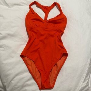 Prana Bright Orange Swimwear